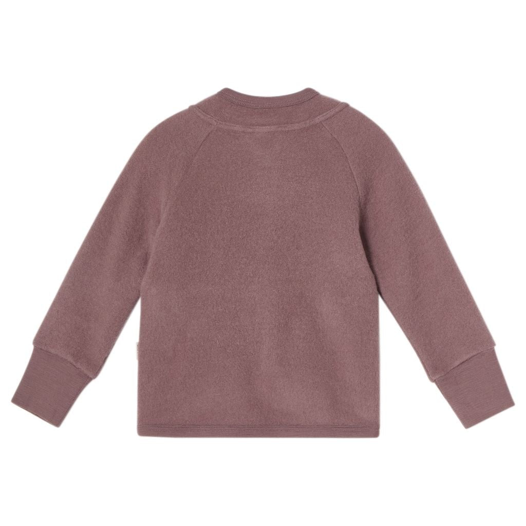 Adelaide Wool Fleece Jacket Lilac
